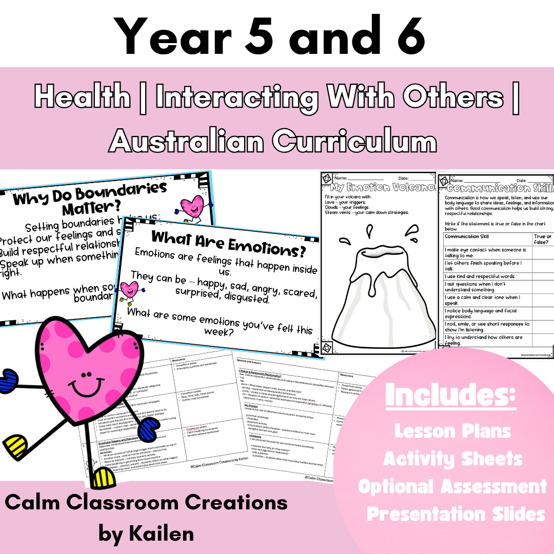 Year 5 & 6 Health Units | Australian Curriculum Aligned V9