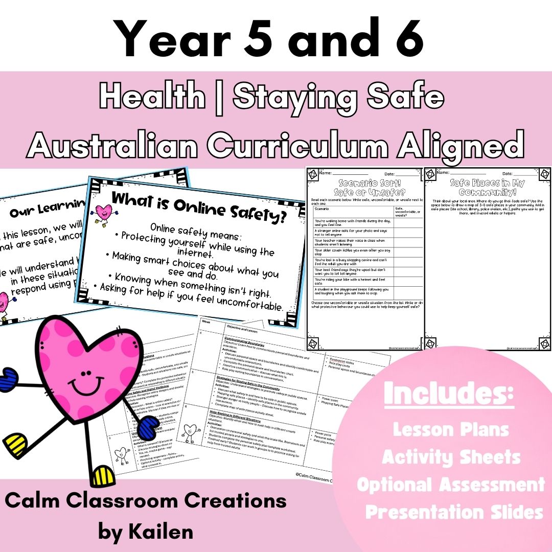 Year 5 & 6 Health Units | Australian Curriculum Aligned V9