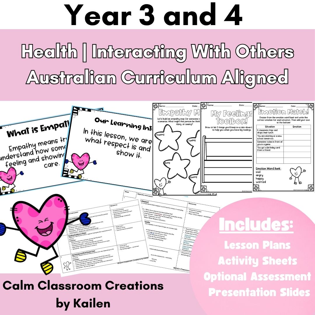 Year 3 & 4 Health Units | Australian Curriculum Aligned V9
