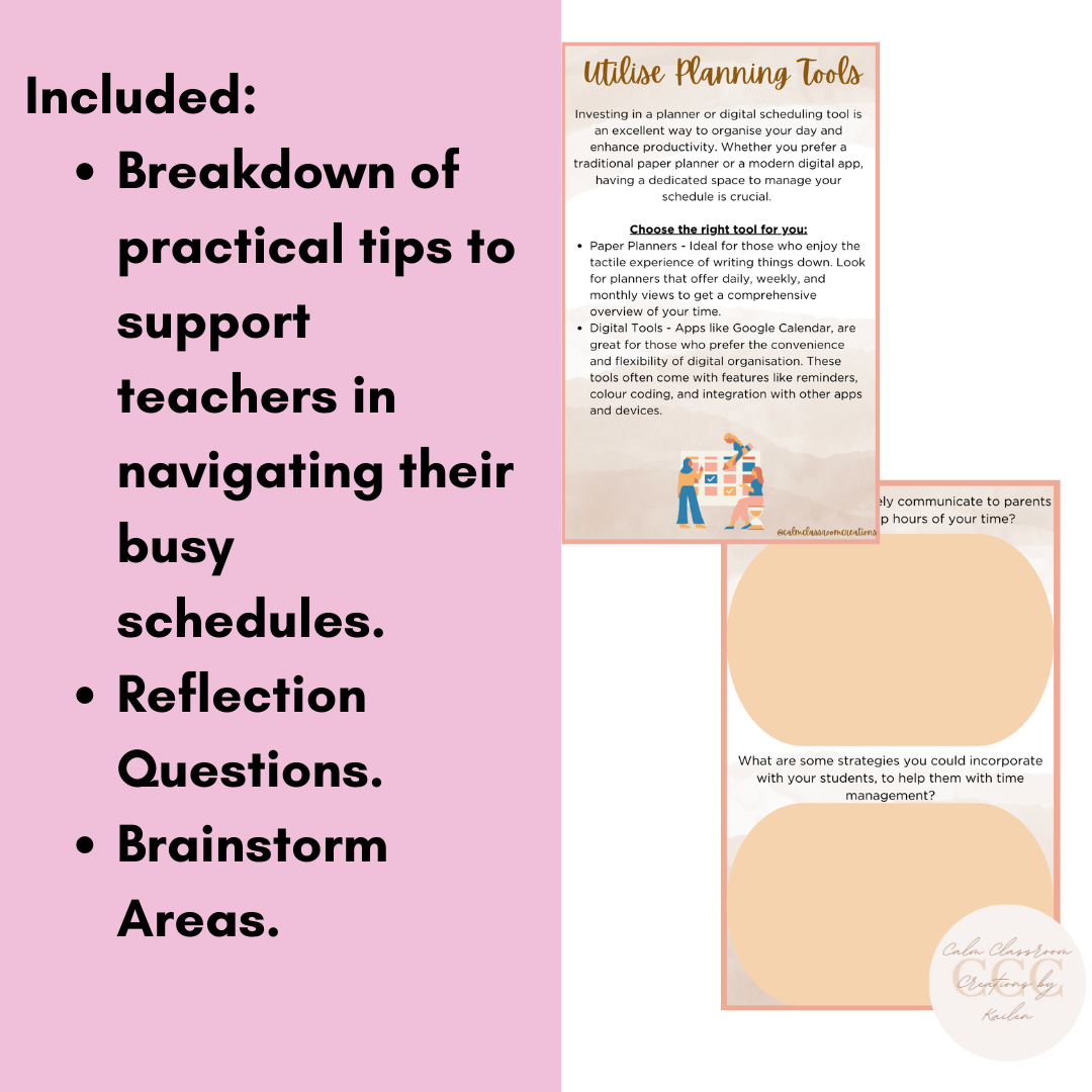 Teacher Wellbeing | Time Management Tips for Teachers | A Comprehensive Guide