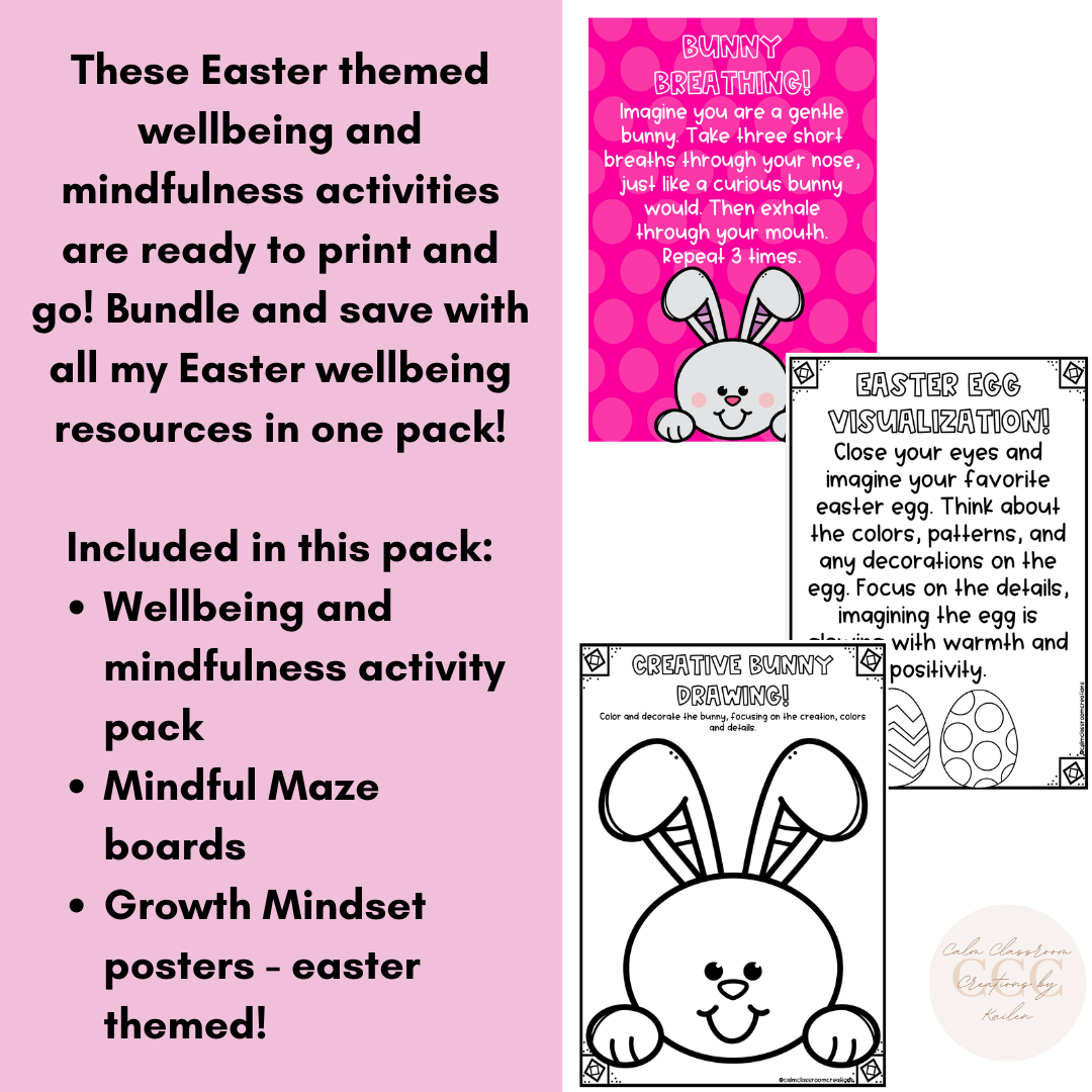 Wellbeing and Mindfulness | EASTER FUN! | Bundle and Save!