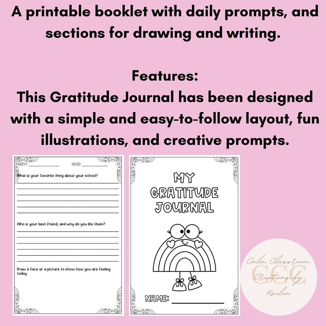 Student Wellbeing | Gratitude Journal