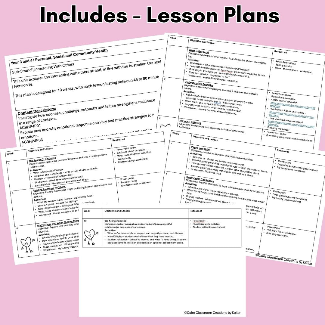 Year 3 & 4 | Health | Interacting With Others | Australian Curriculum Aligned V9