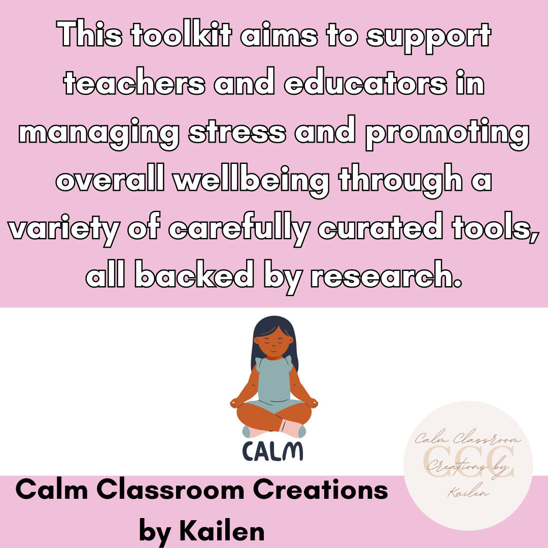 Teacher Wellbeing | The Classroom Calm Resource Bundle | Teacher and Educator Resources