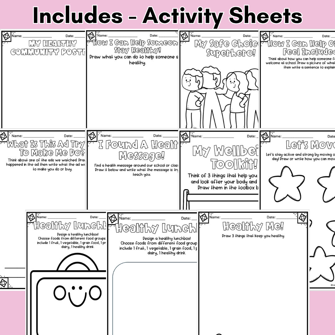 Year 1 & 2 | Health | Healthy and Active Communities | Australian Curriculum