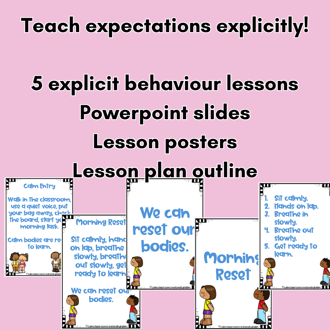 Calm Classroom Routines | Junior Primary (F–2) | Student Wellbeing