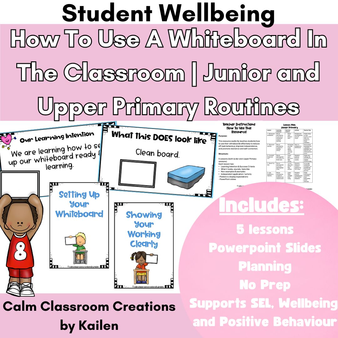 Calm & Capable Classrooms – Upper Primary BUNDLE (Years 3–6)