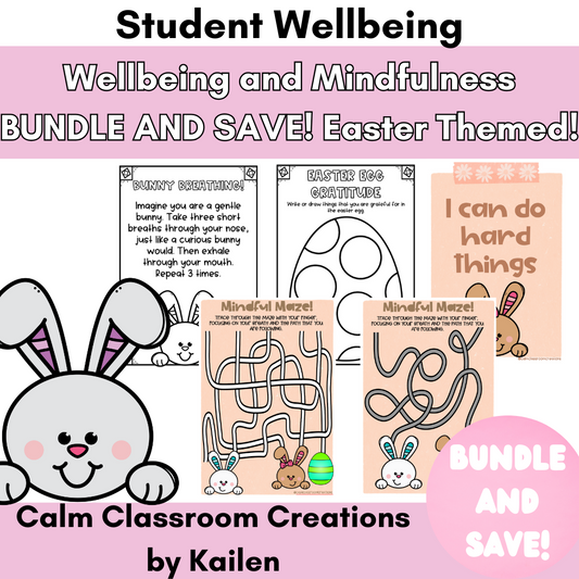 Wellbeing and Mindfulness | EASTER FUN! | Bundle and Save!