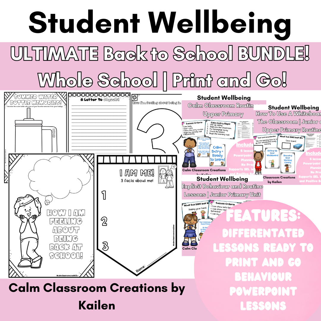 WHOLE SCHOOL – ULTIMATE BACK TO SCHOOL BUNDLE (F–6)