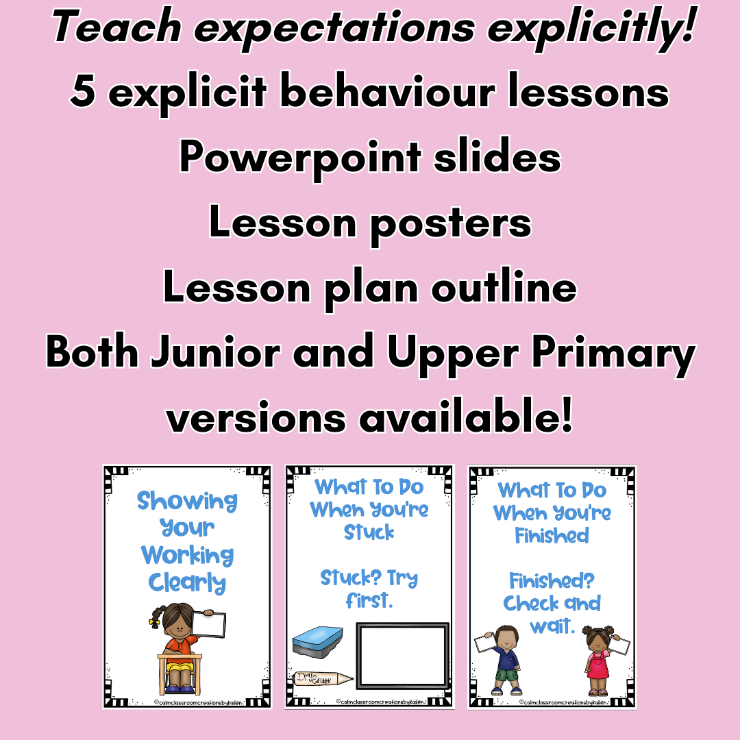 How to Use a Whiteboard | Junior & Upper Primary Routines