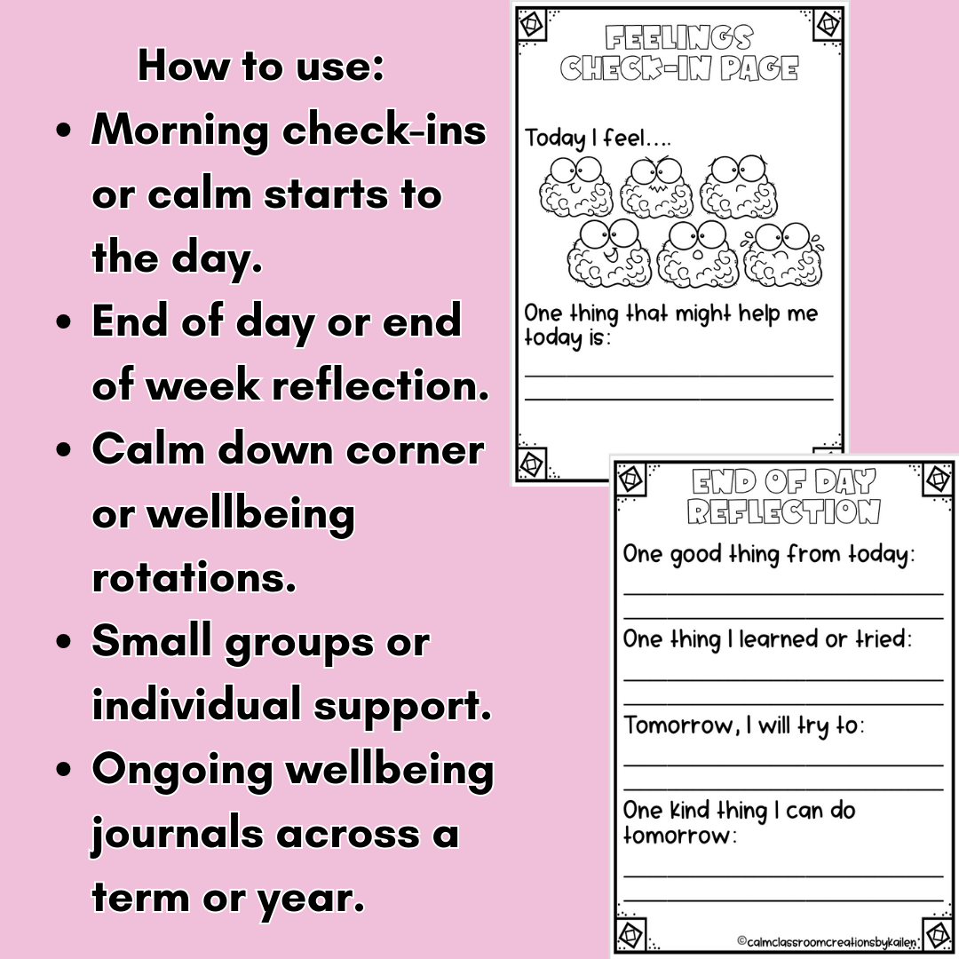 Gratitude & Growth Journal BUNDLE – Whole School (F–6)