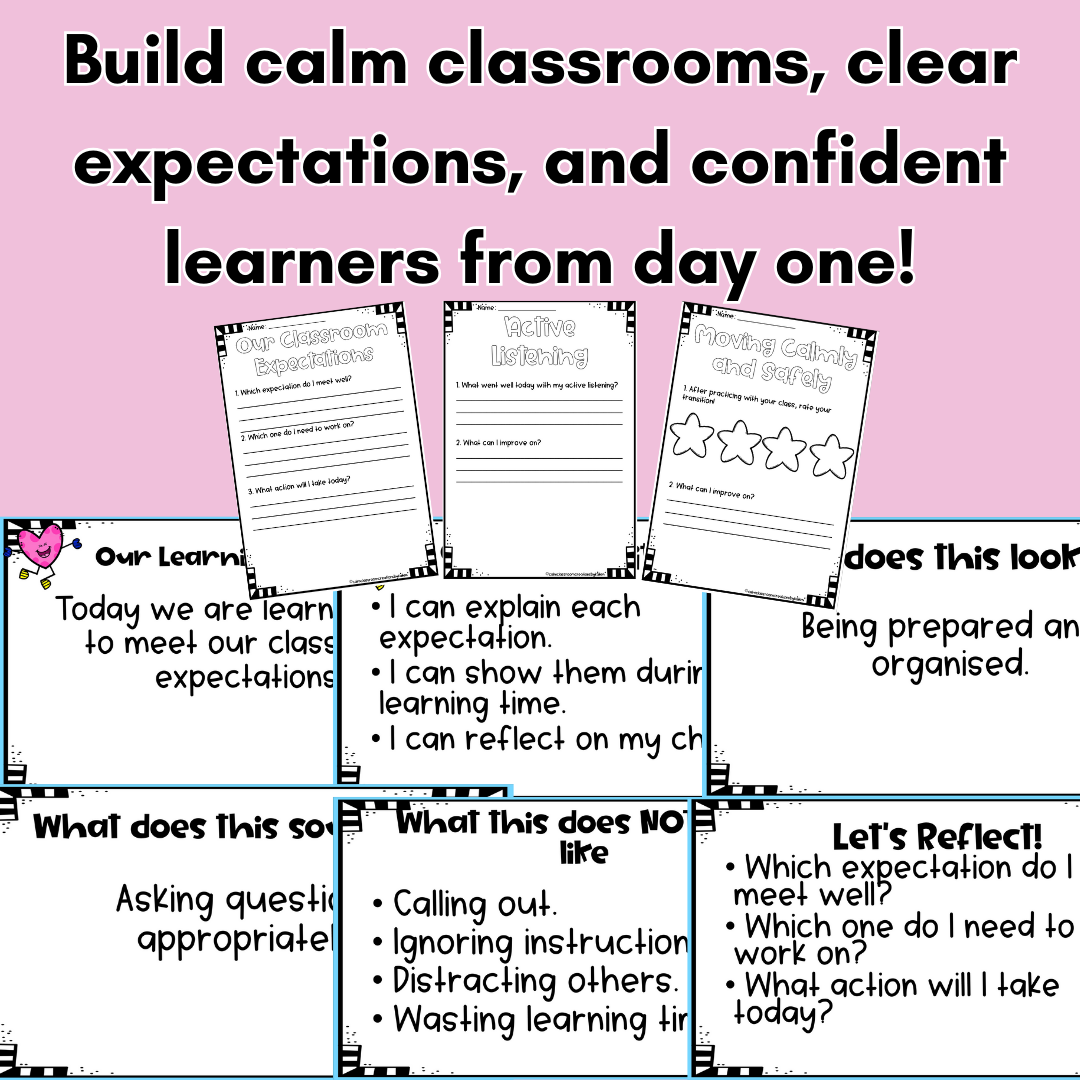 Explicit Behaviour & Routine Lessons Bundle – Whole School (F–6)